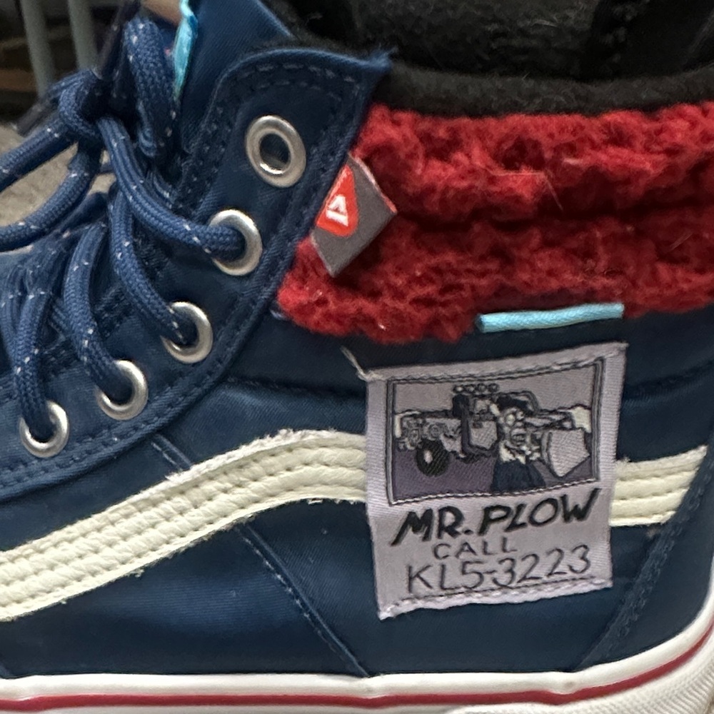 Vans x Simpsons Mr. Plow Cold Weather Sneakers - Picture 5 of 6